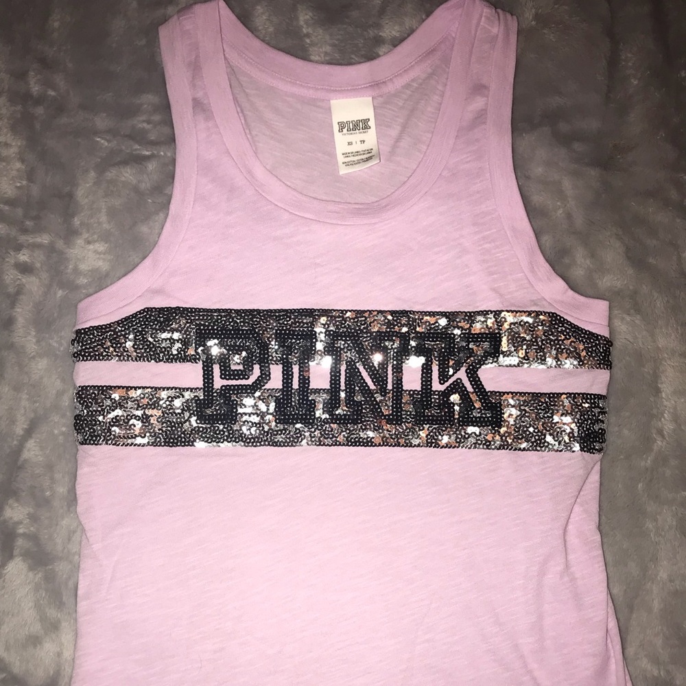 Victoria’s Secret Pink sequin tank